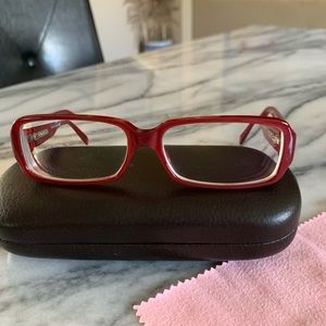 Giorgio Armani Vintage Eyeglasses (Burgundy)